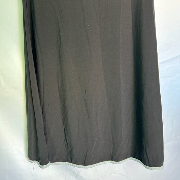 Women's Nik and Nash stretch sleeveless pull on Dress Size M Black gray trim - Picture 7 of 8